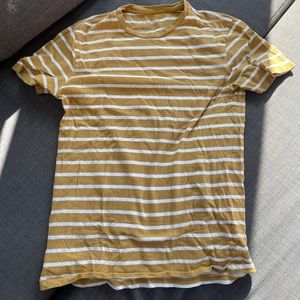 WS - Everlane Striped Yellow T-Shirt